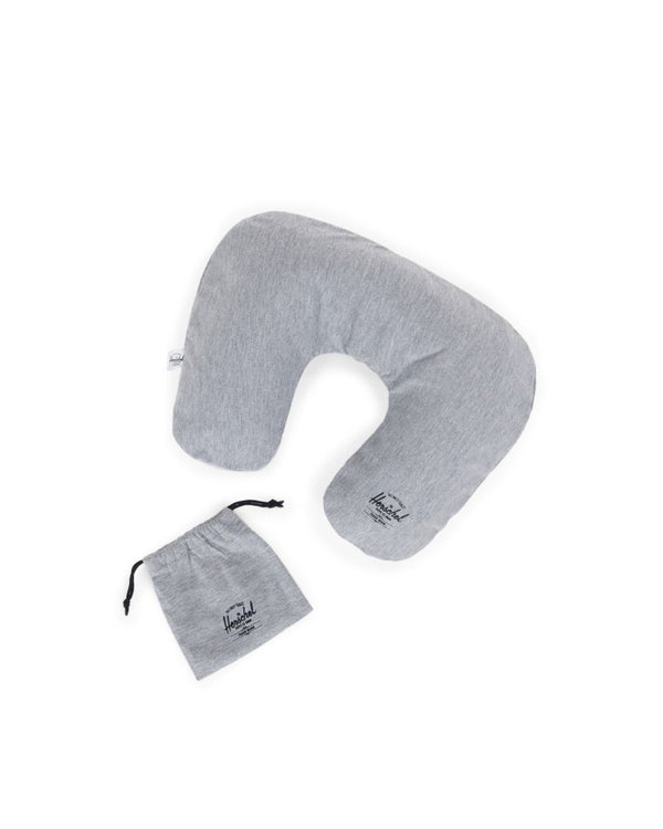 Inflatable Travel Pillow - Heather Grey