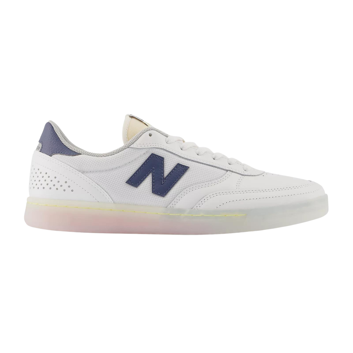 New Balance Numeric 440 Shoe White with Blue Working Class