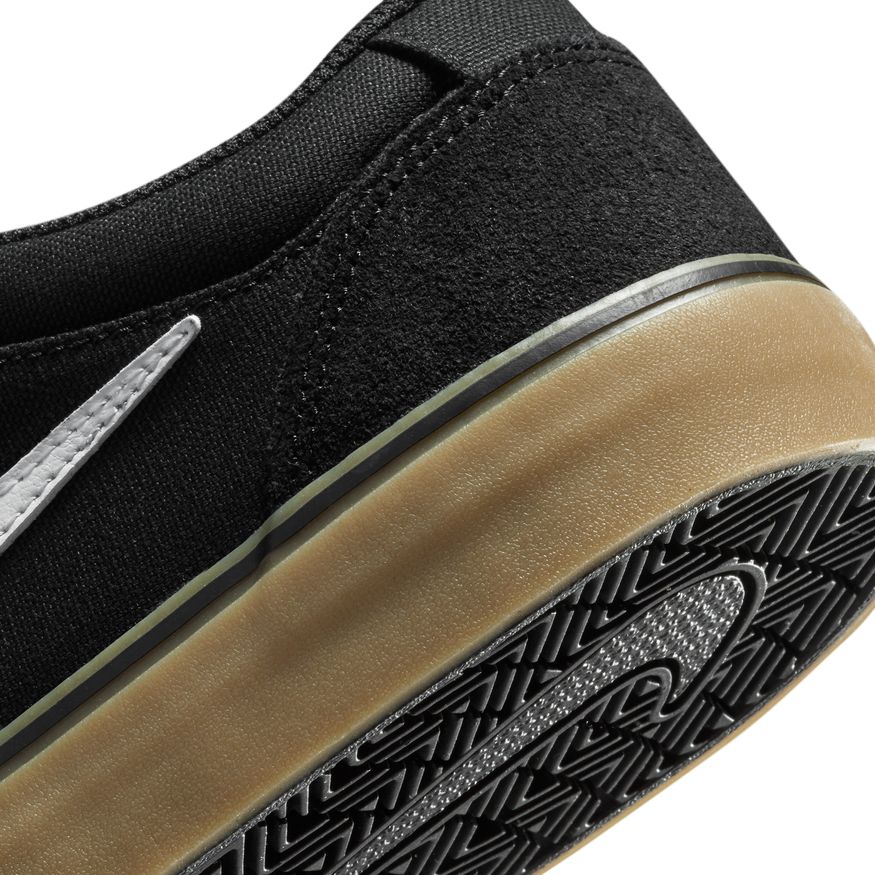 NIKE SB CHRON 2 BLACK/WHITE-BLACK-GUM LIGHT BROWN