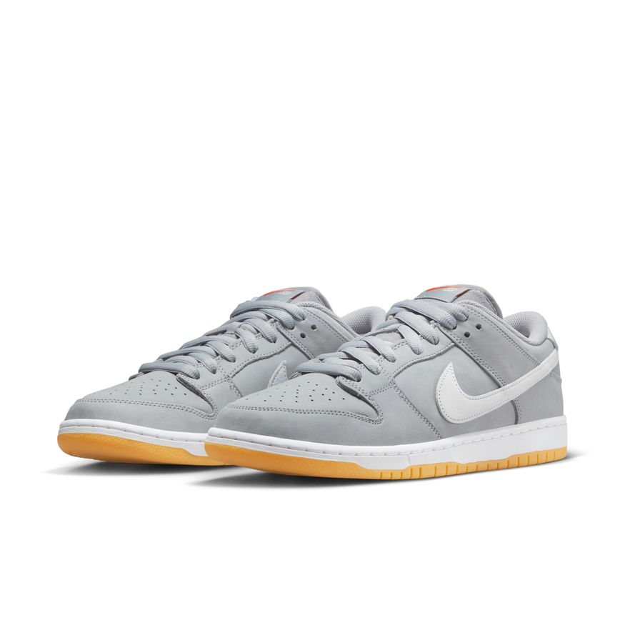 NIKE SB DUNK LOW PRO ISO - WOLF GREY/WHITE-WOLF GREY
