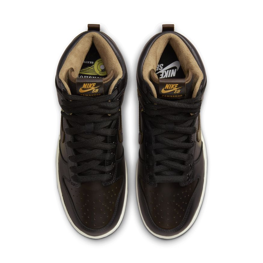 NIKE SB DUNK HIGH OG QS - BLACK/BLACK-METALLIC GOLD