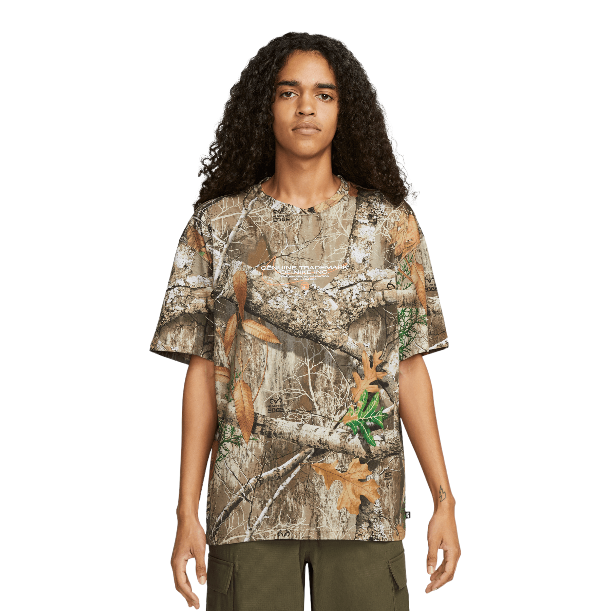 NIKE SB REAL TREE T SHIRT KHAKI Working Class