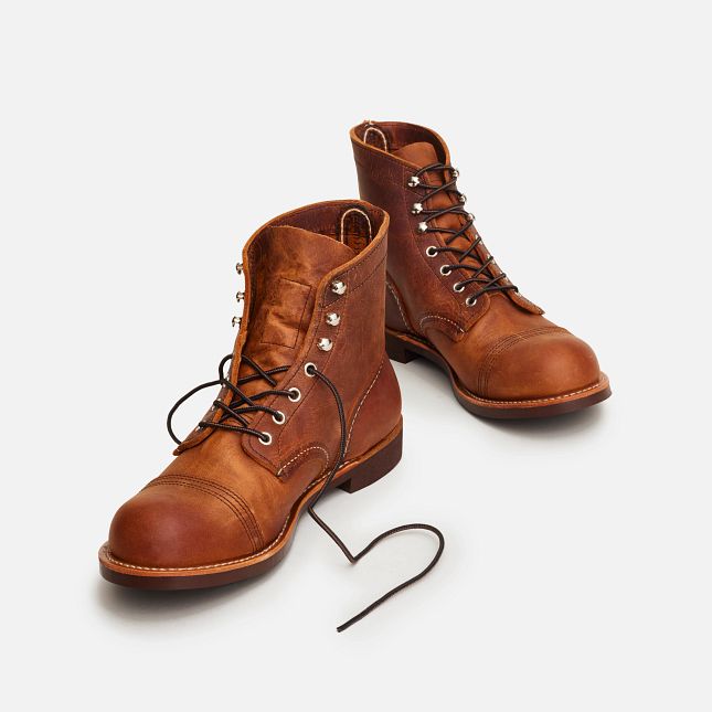 Red Wing Heritage Iron Ranger - Copper Rough & Tough Leather