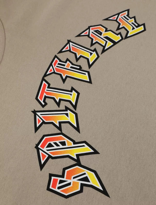 SPITFIRE OLD E BIGHEAD FILL L/S TEE- MILITARY GREEN