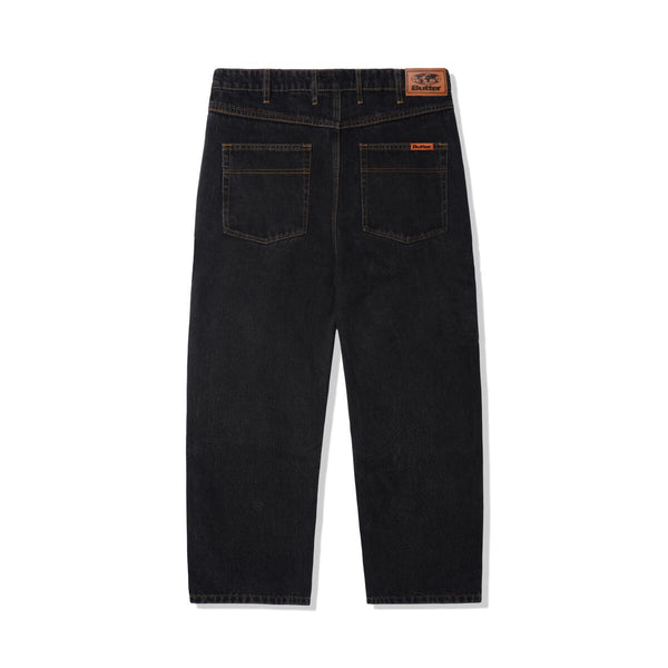 Butter Goods Relaxed Denim Jeans - Washed Black