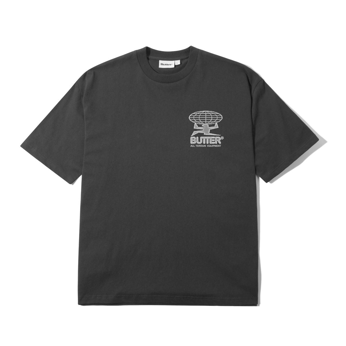 Butter Goods Terrain Tee - Washed Black