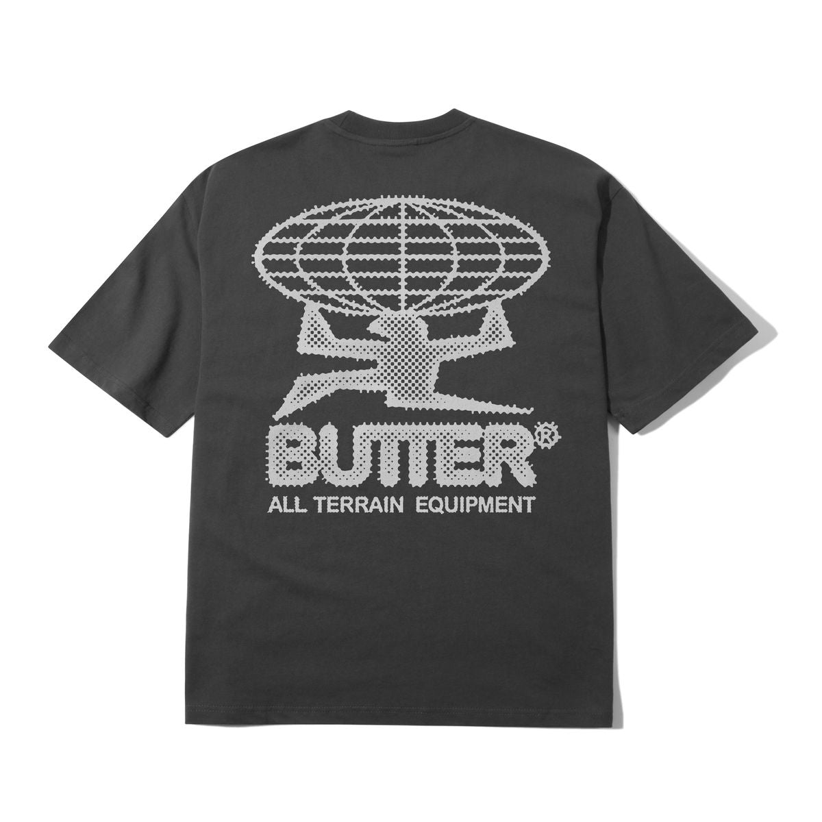 Butter Goods Terrain Tee - Washed Black