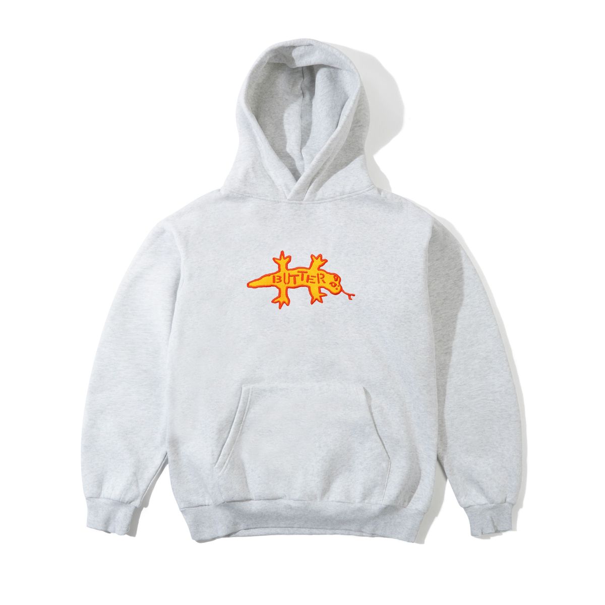 Butter Goods Reptile Pullover Hoodie - Ash