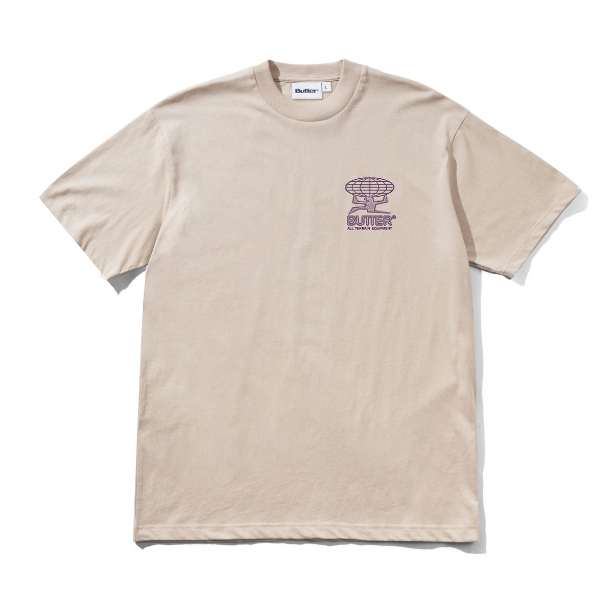 Butter Goods Terrain Tee - Taupe