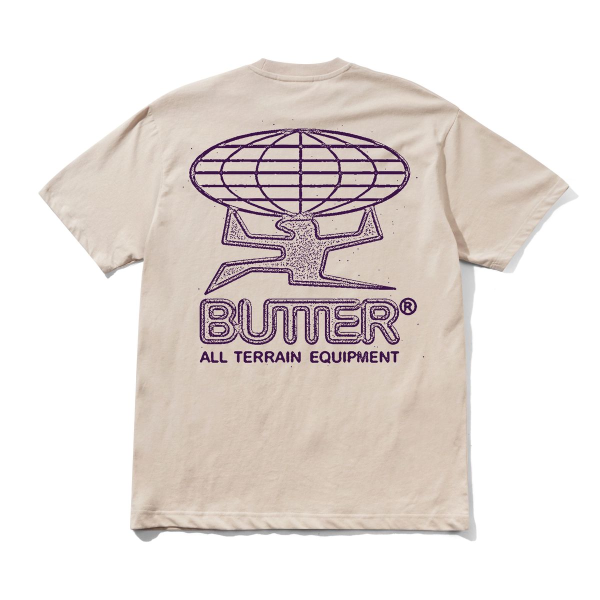 Butter Goods Terrain Tee - Taupe