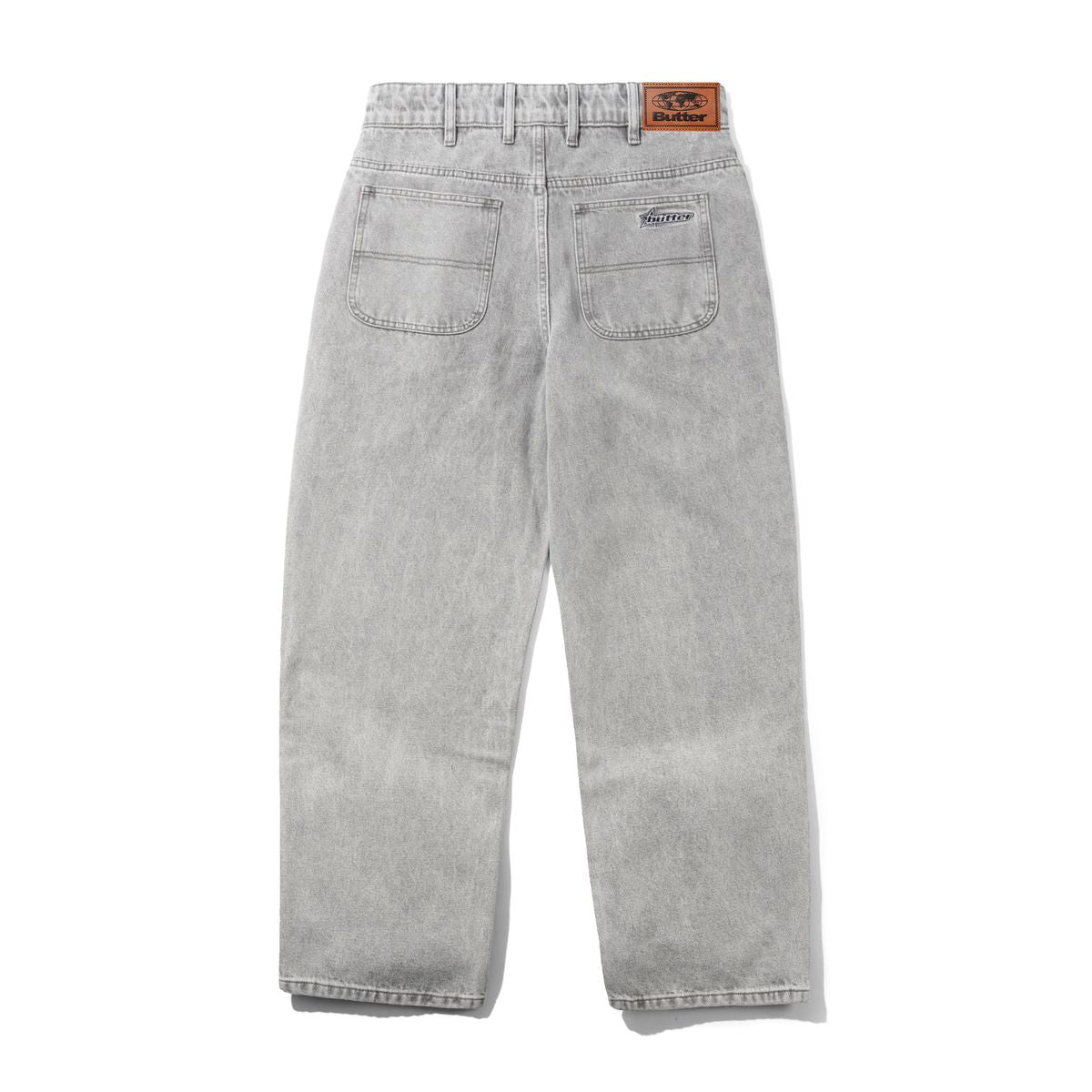 Butter Goods Racer Denim Jeans - Grey Wash