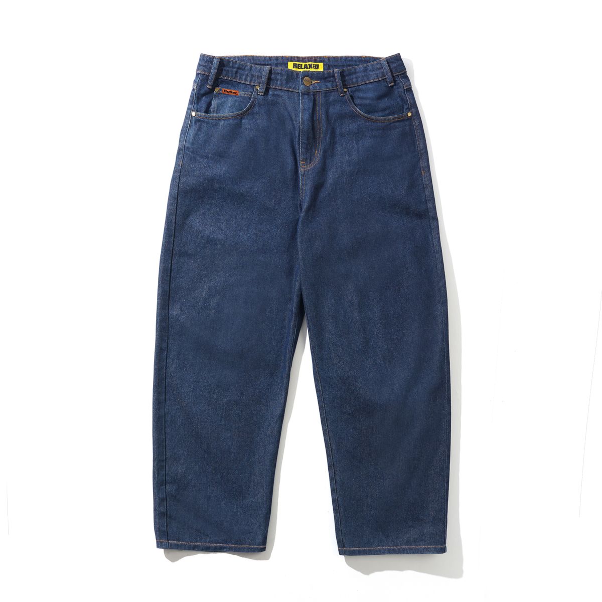 Butter Goods Relaxed Denim Jeans - Dark Indigo