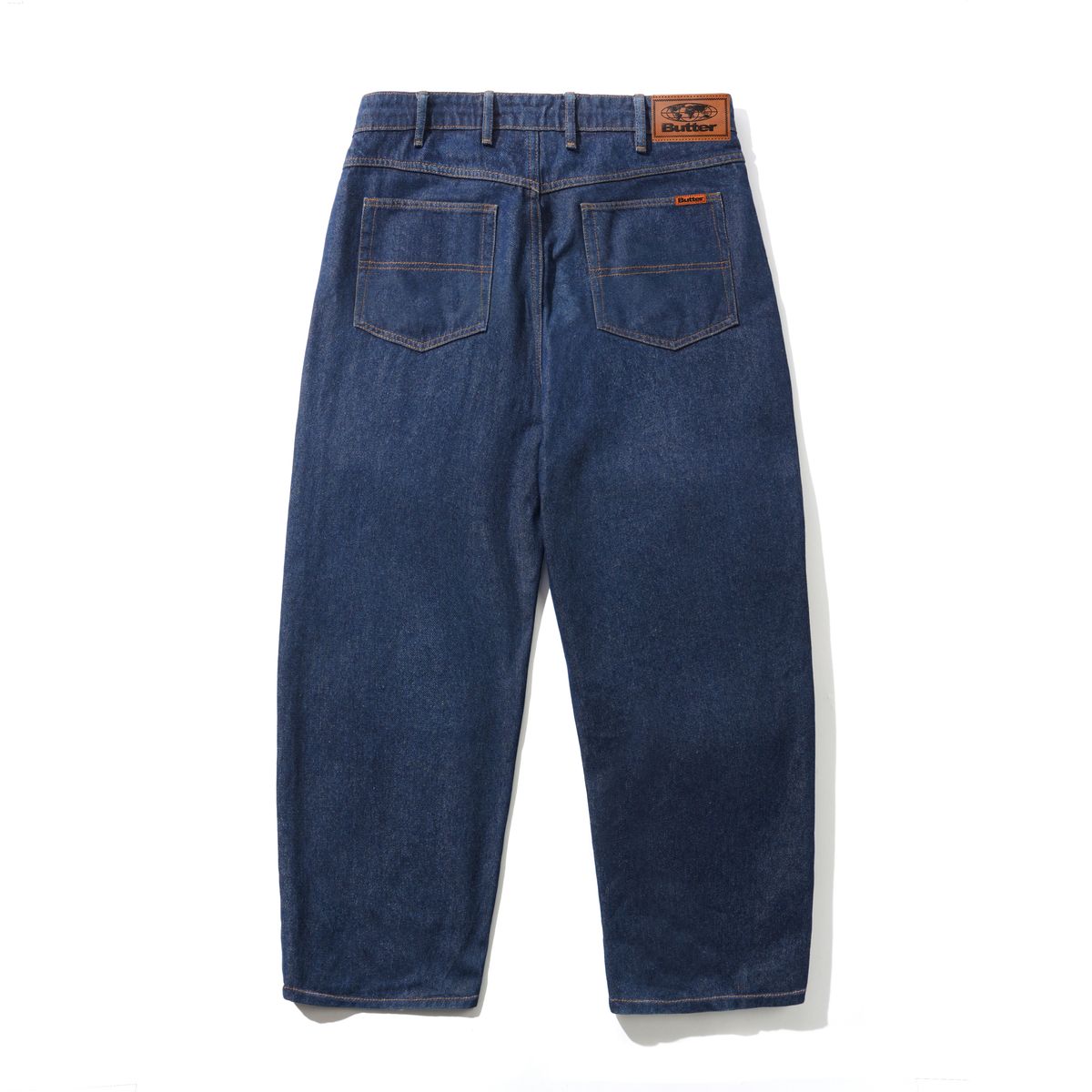 Butter Goods Relaxed Denim Jeans - Dark Indigo