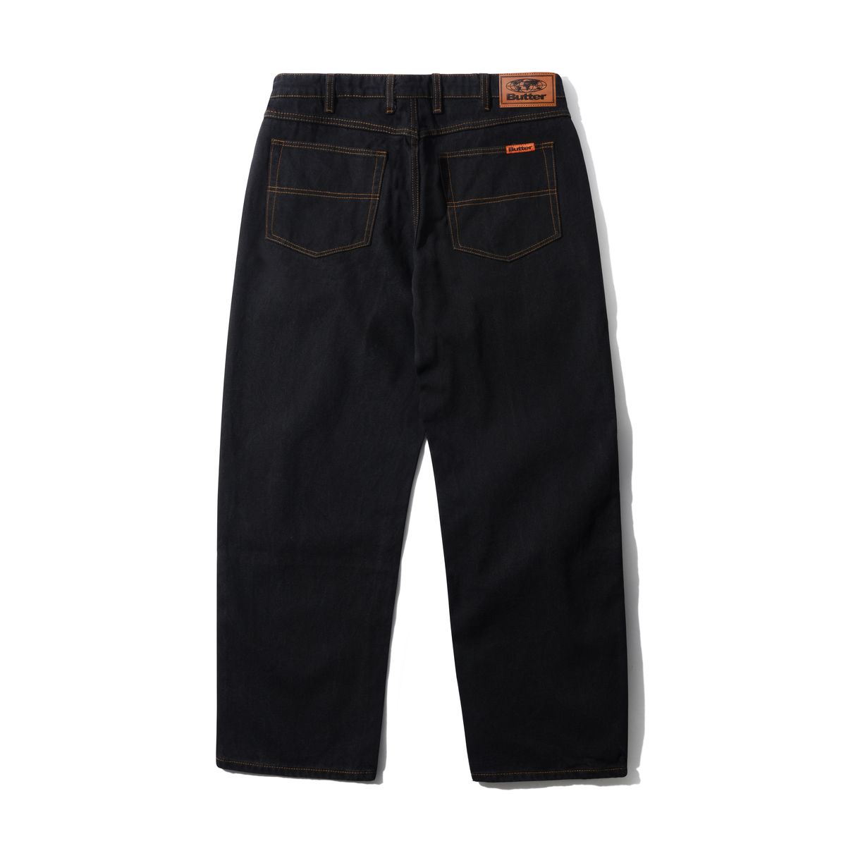 Butter Goods Relaxed Denim Jeans - Washed Black