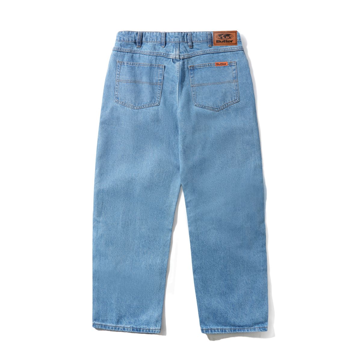 Butter Goods Relaxed Denim Jeans - Washed Indigo