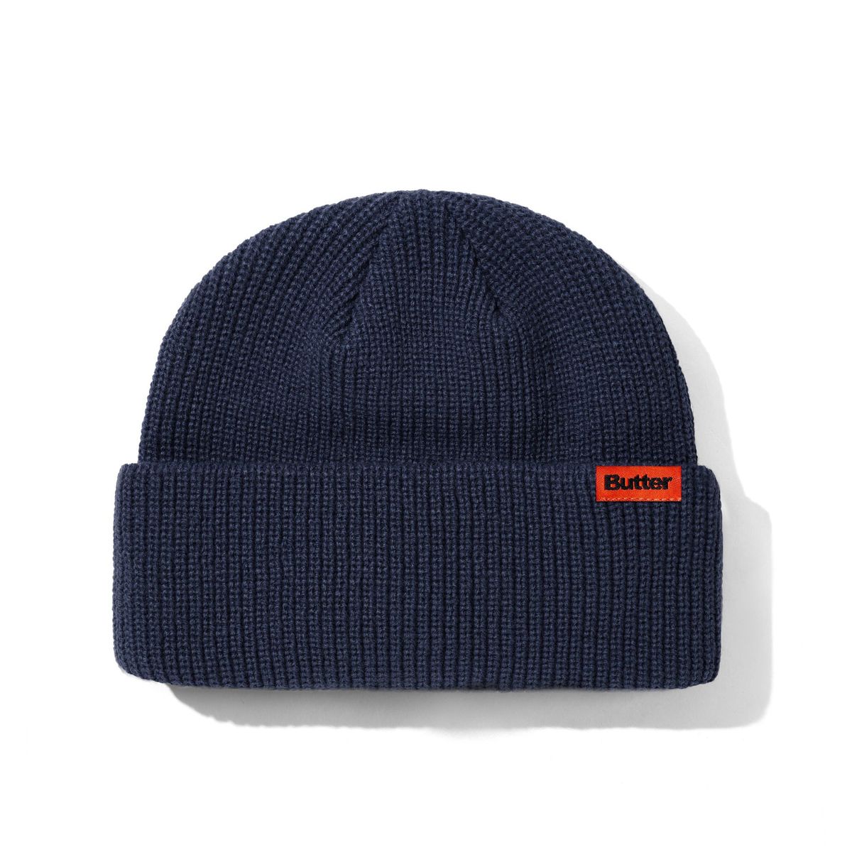 Butter Goods Tall Wharfie Beanie - Navy