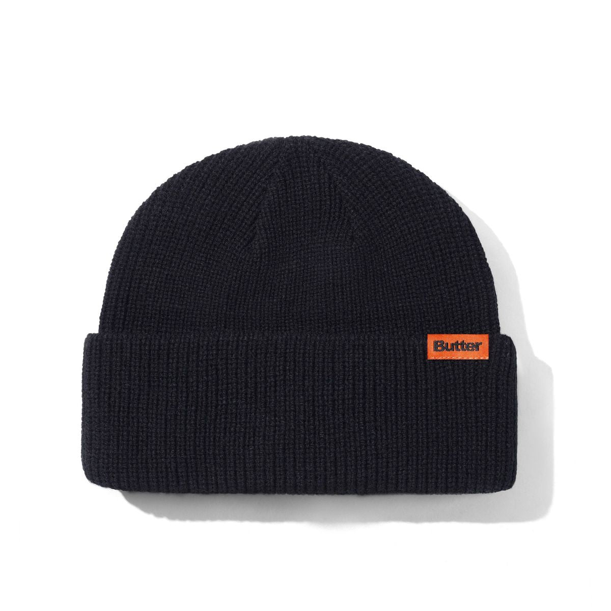 Butter Goods Tall Wharfie Beanie - Black