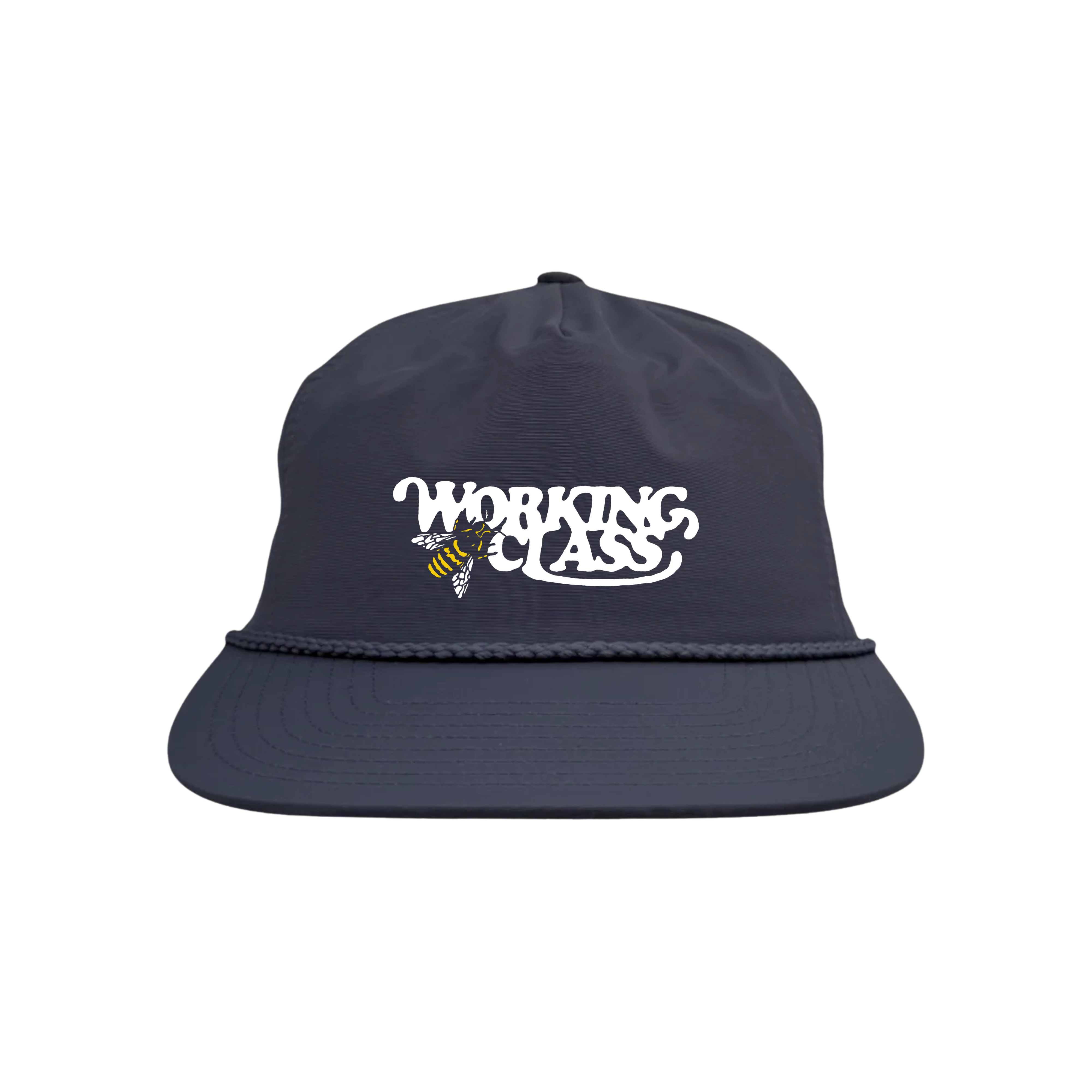 Working Class Worker Bee Surf Rope Cap - Dusty Blue
