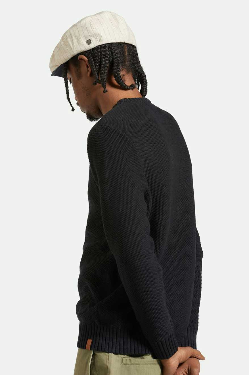 Brixton 20th Anniversary Brood Snap Cap - Cream/Navy