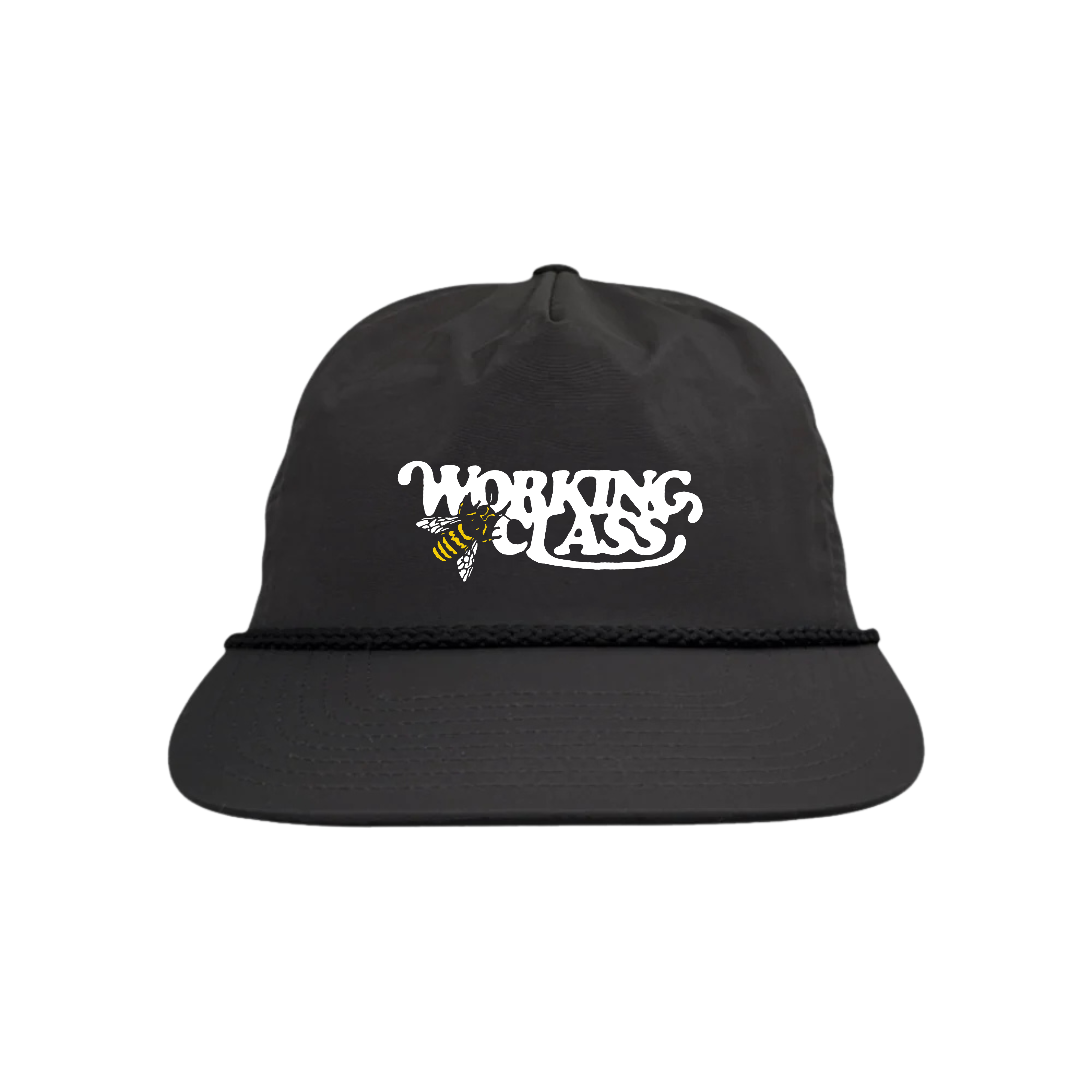 Working Class Worker Bee Surf Rope Cap - Coal