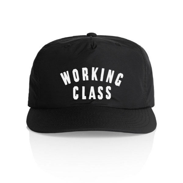 Working Class Champ Surf Cap - Black/White