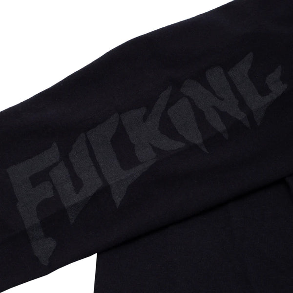 Fucking Awesome FACER L/S TEE - Black
