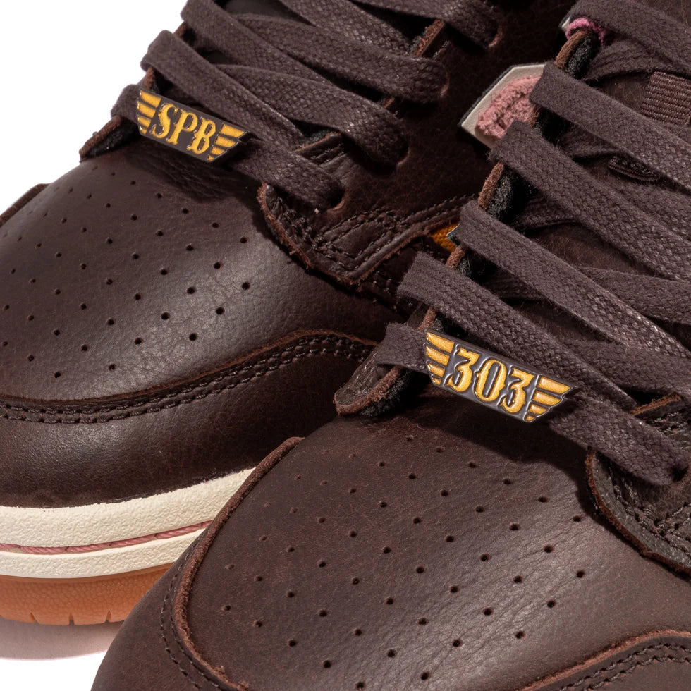 New Balance Numeric 480 - Brown with pink