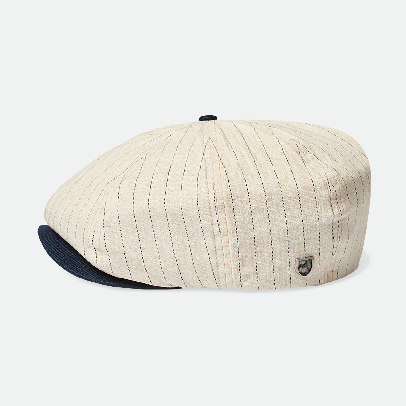 Brixton 20th Anniversary Brood Snap Cap - Cream/Navy