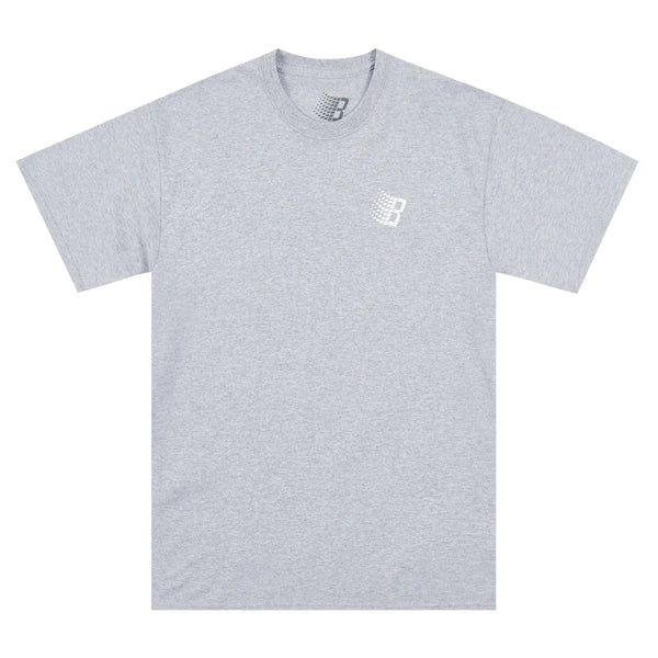 Bronze 56k Polka Dot Logo Tee - Heather Grey