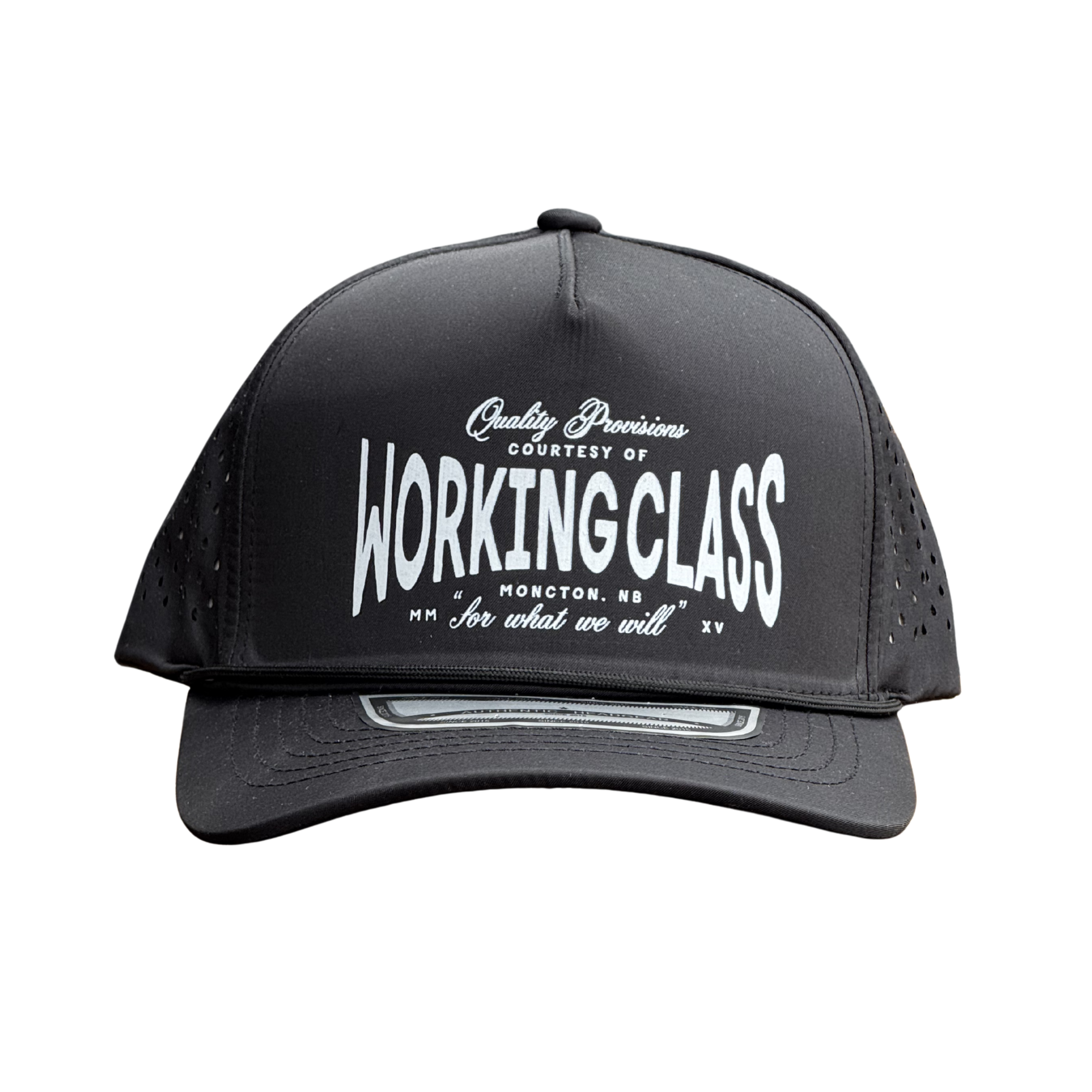 Working Class Class Act III Droplets Mesh Cap - Black