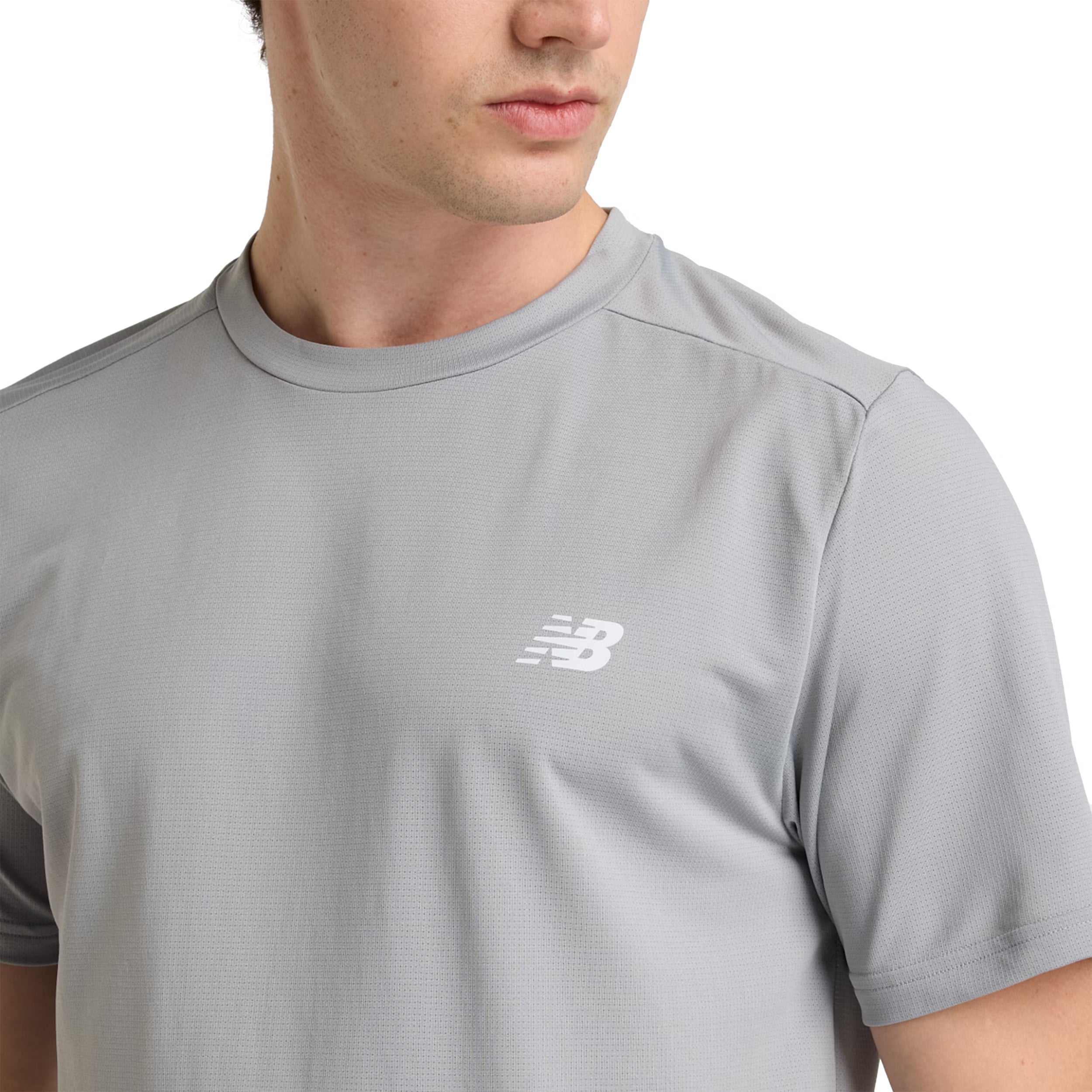 New Balance Sport Short Sleeve Tee - Grey