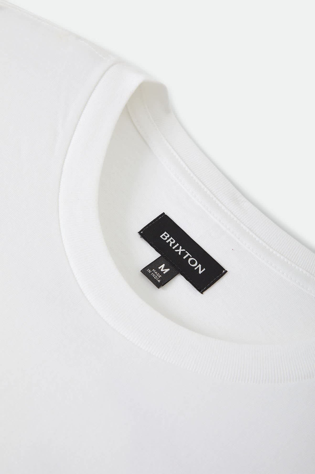 Brixton BURGER SHE WROTE S/S STND - NATURAL - 100% COTTON -