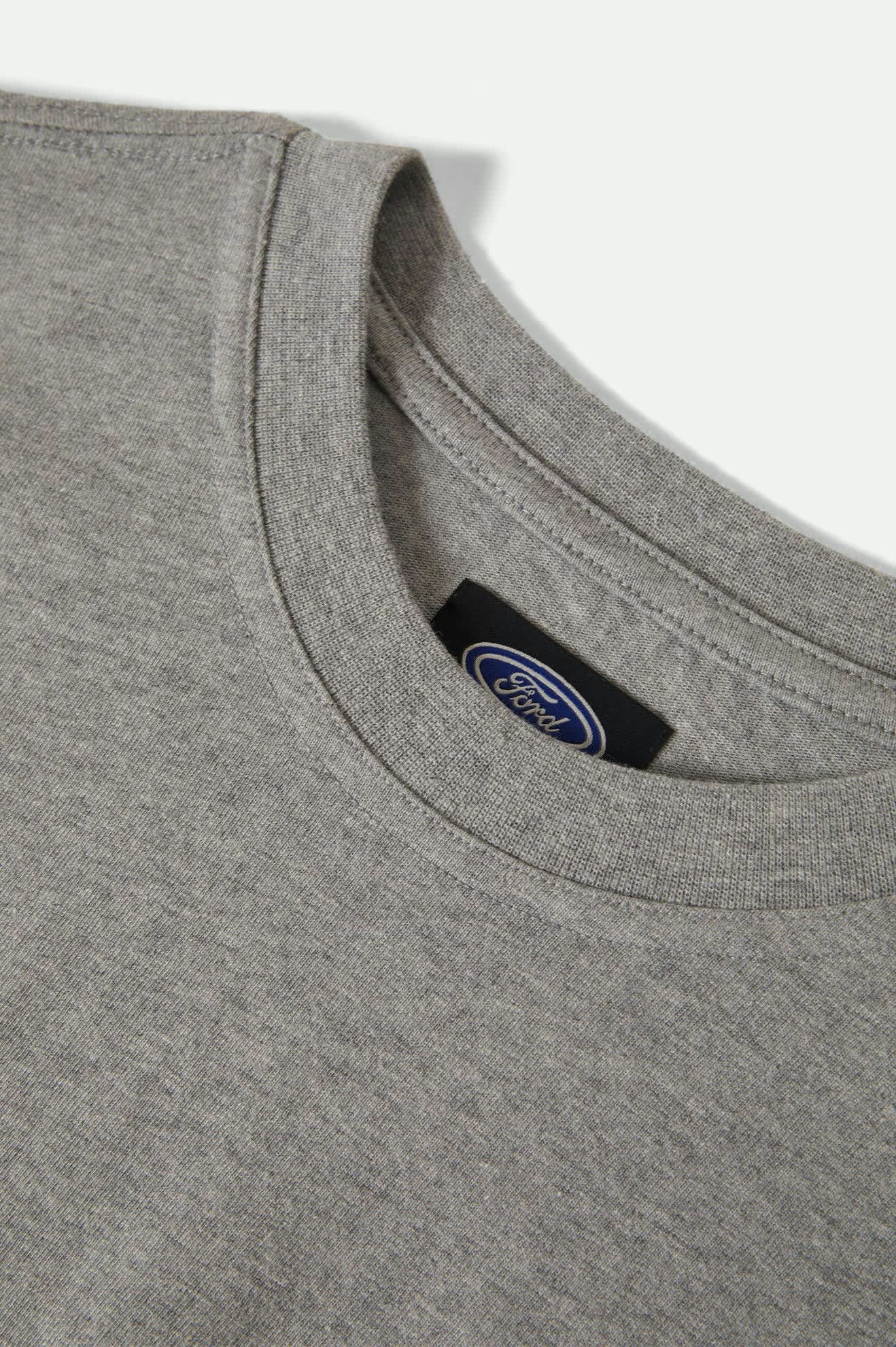 Brixton Ford Truck Country Jersey - Heather Grey