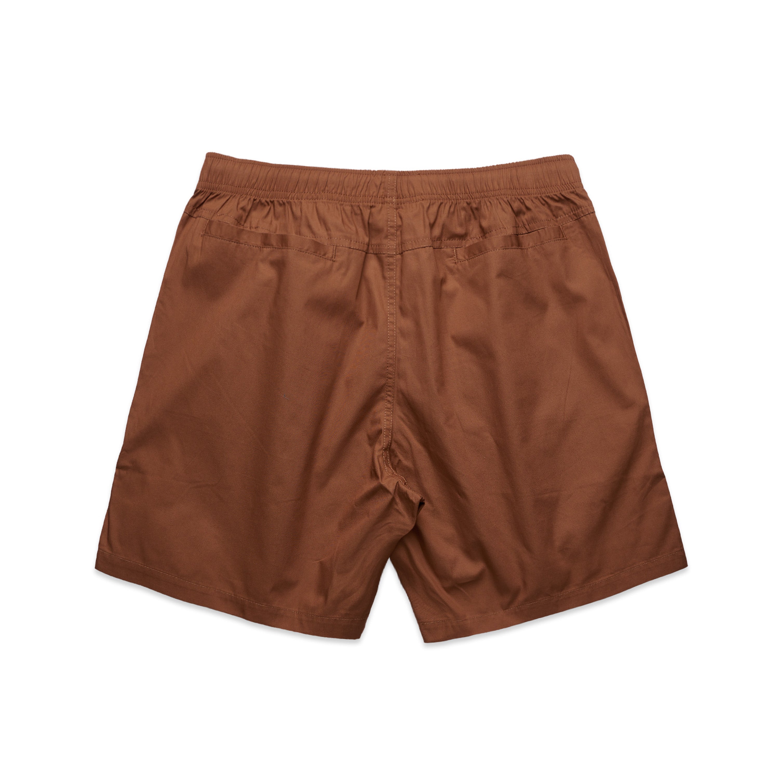 WORKING CLASS MONOGRAM BEACH SHORT - CLAY/SILVER