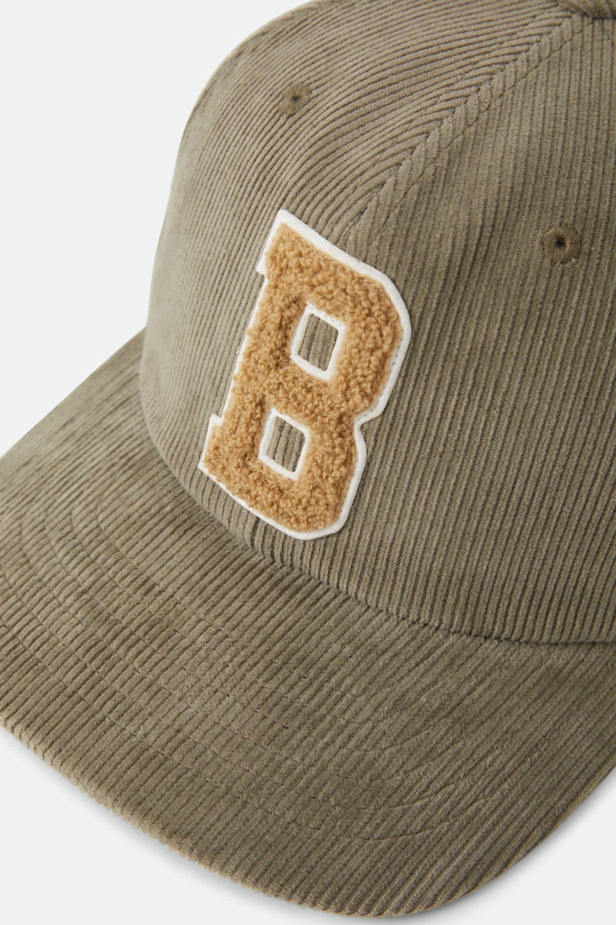 Brixtin Big B MP ADJ - Dark Olive Corduroy