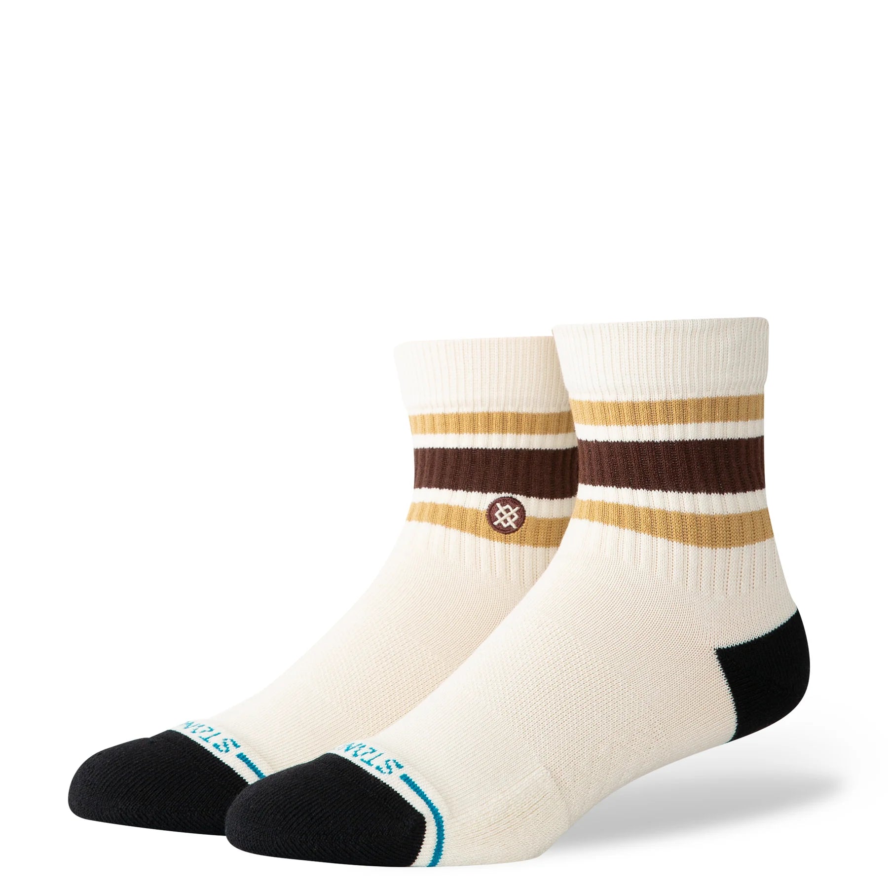 Stance Boyd Quarter Sock - Dark Brown