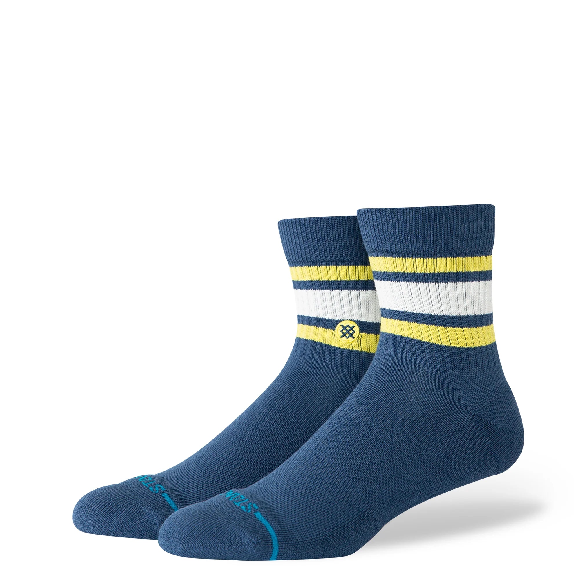 Stance Boyd Quarter Sock - Deep Teal