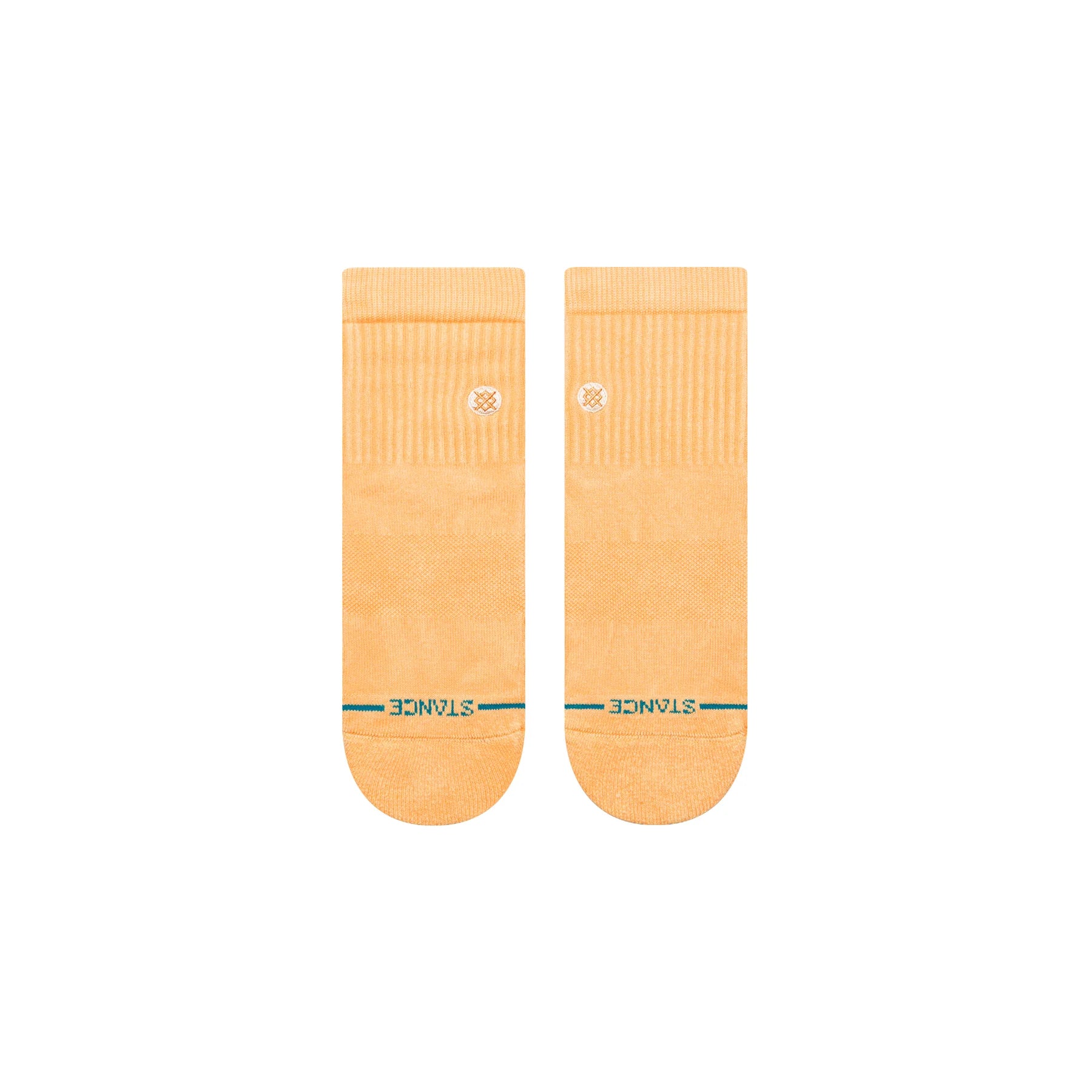 Stance Icon Washed Quarter Sock - Peach