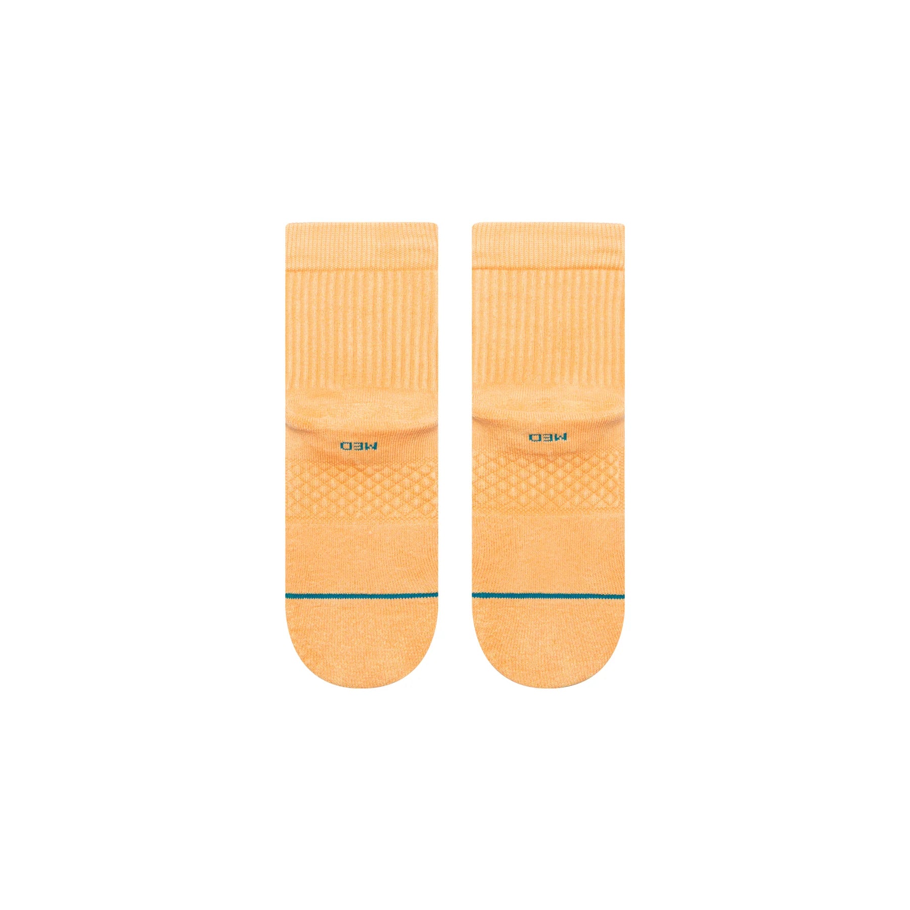 Stance Icon Washed Quarter Sock - Peach