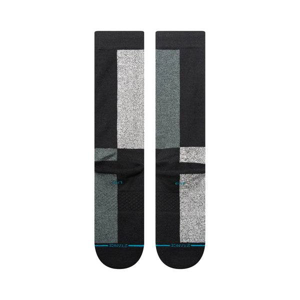 STANCE SUFFIX CREW SOCK - BLACK