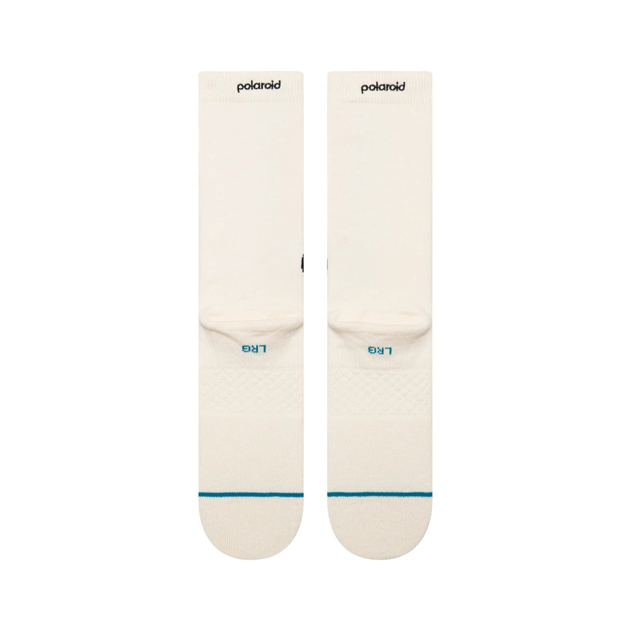 Stance x Polaroid Aperture Crew Socks - White