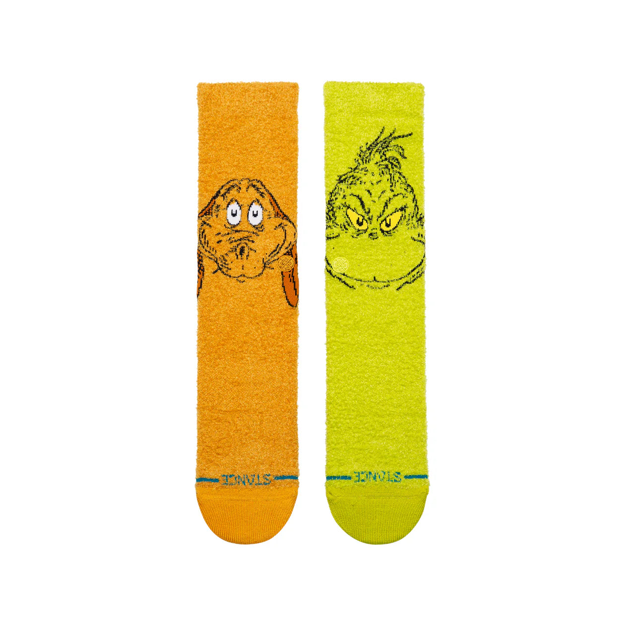Stance Grinch And Max Crew Socks - Green