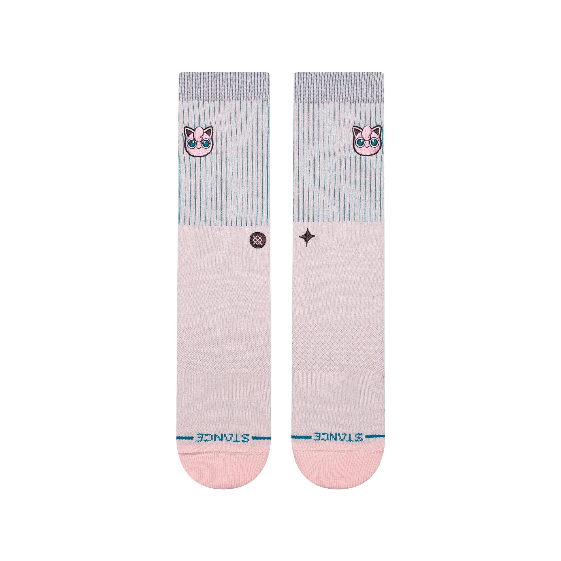 Stance Jigglypuff Crew Socks - Pink