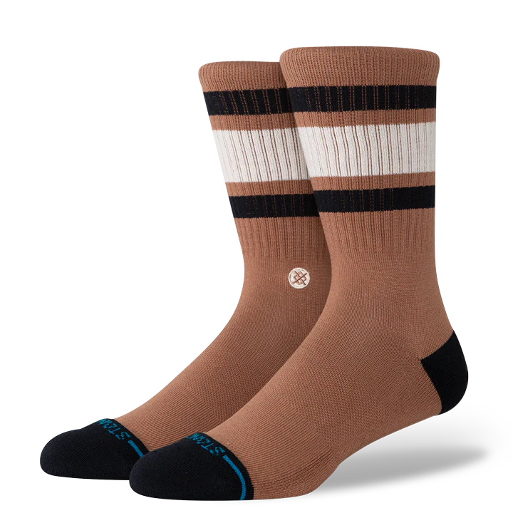 Stance Boyd Crew Socks - Dark Roast