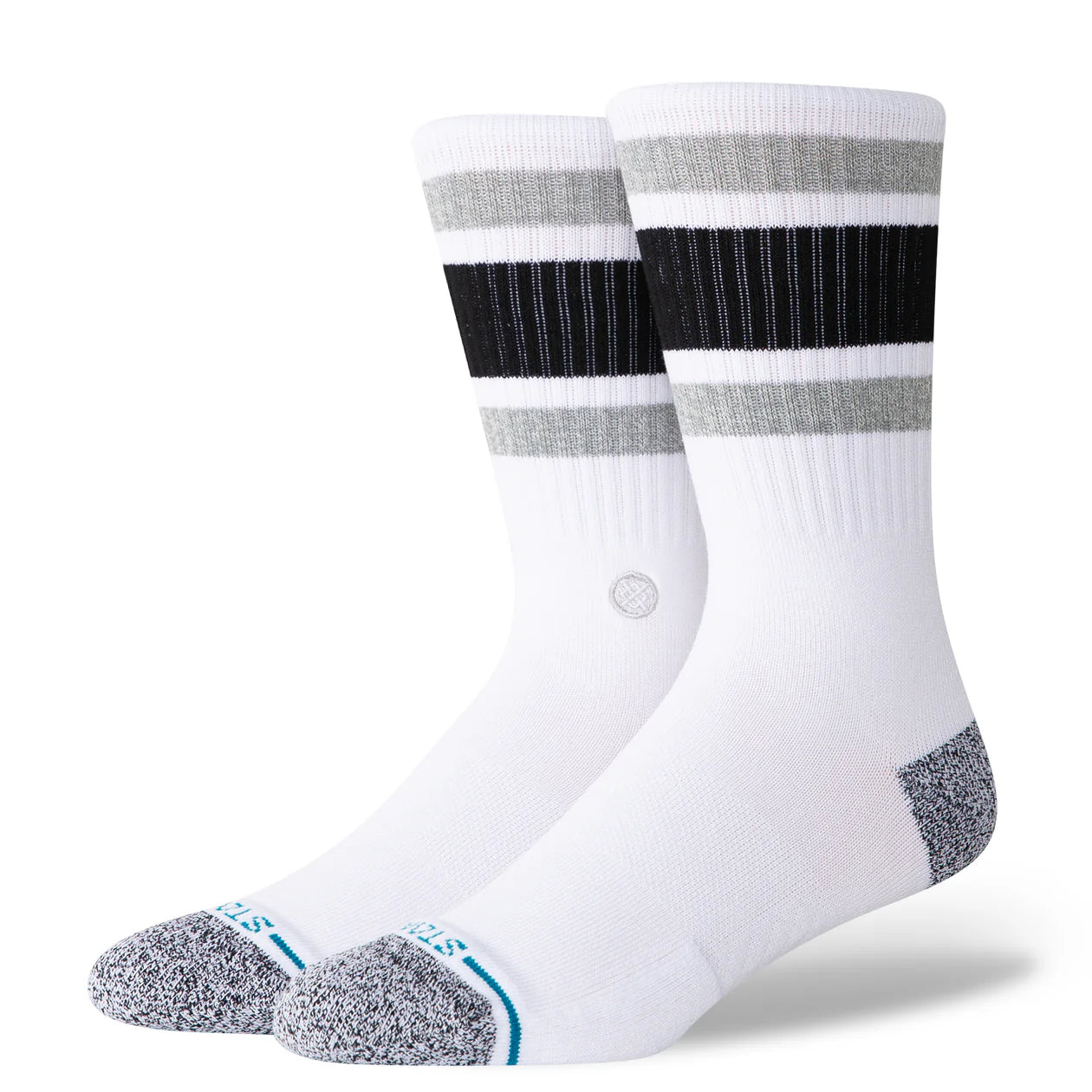 Stance Boyd Crew Socks - White