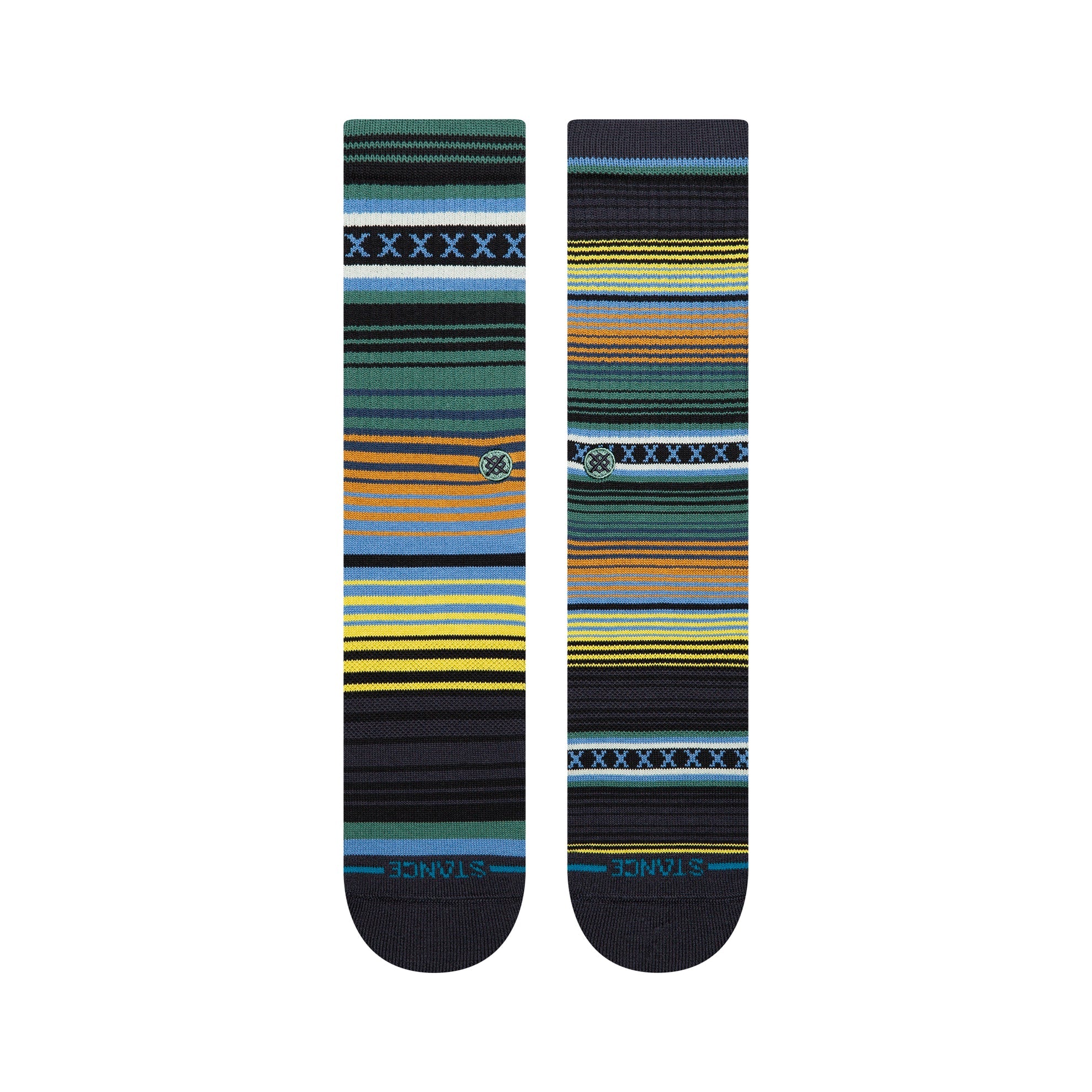 Stance Curren Crew Sock - Deep Teal