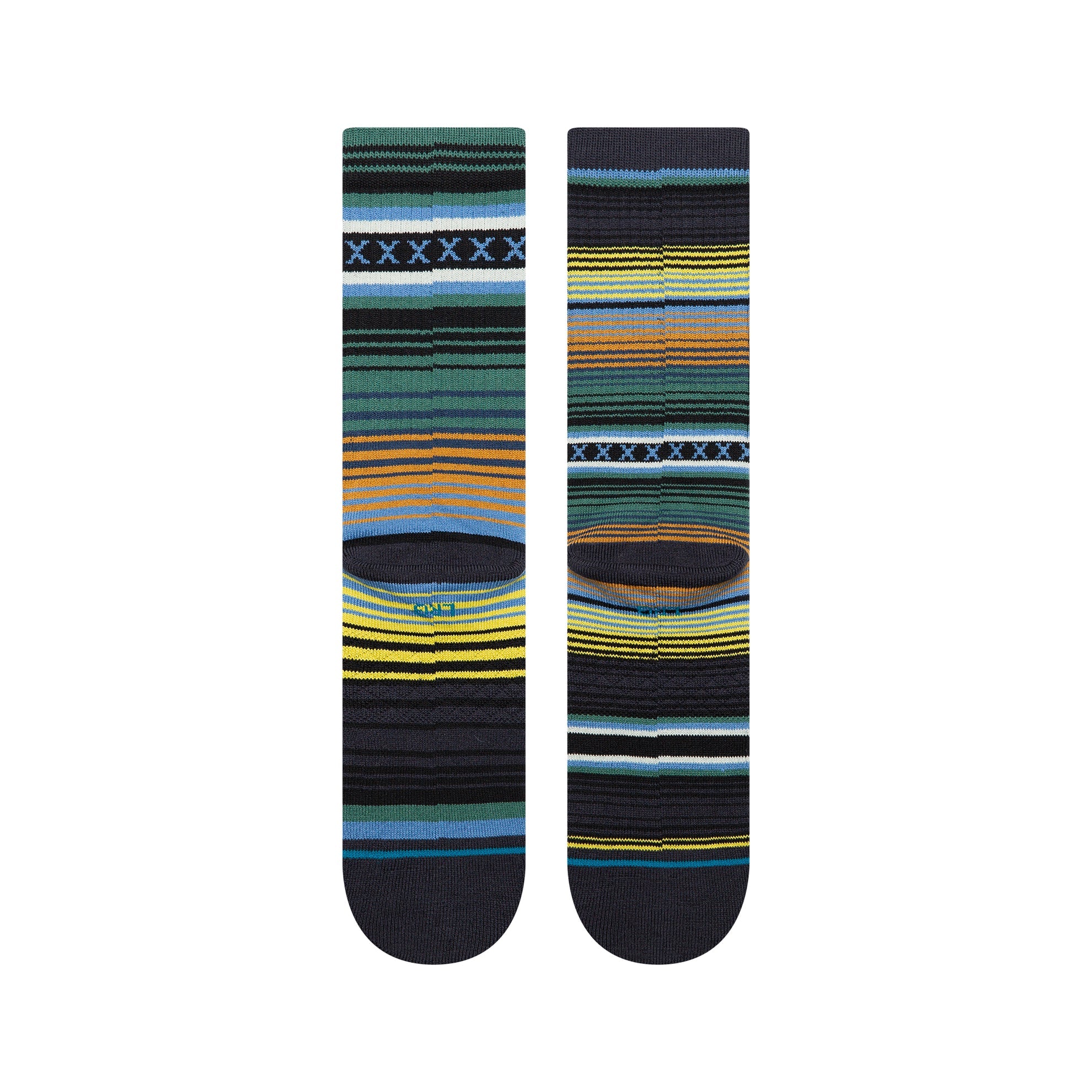 Stance Curren Crew Sock - Deep Teal