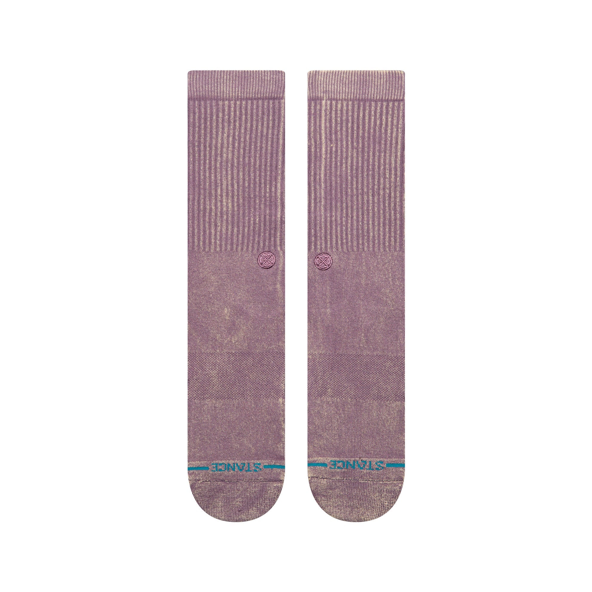 Stance Icon Dyed Crew Sock - Plum