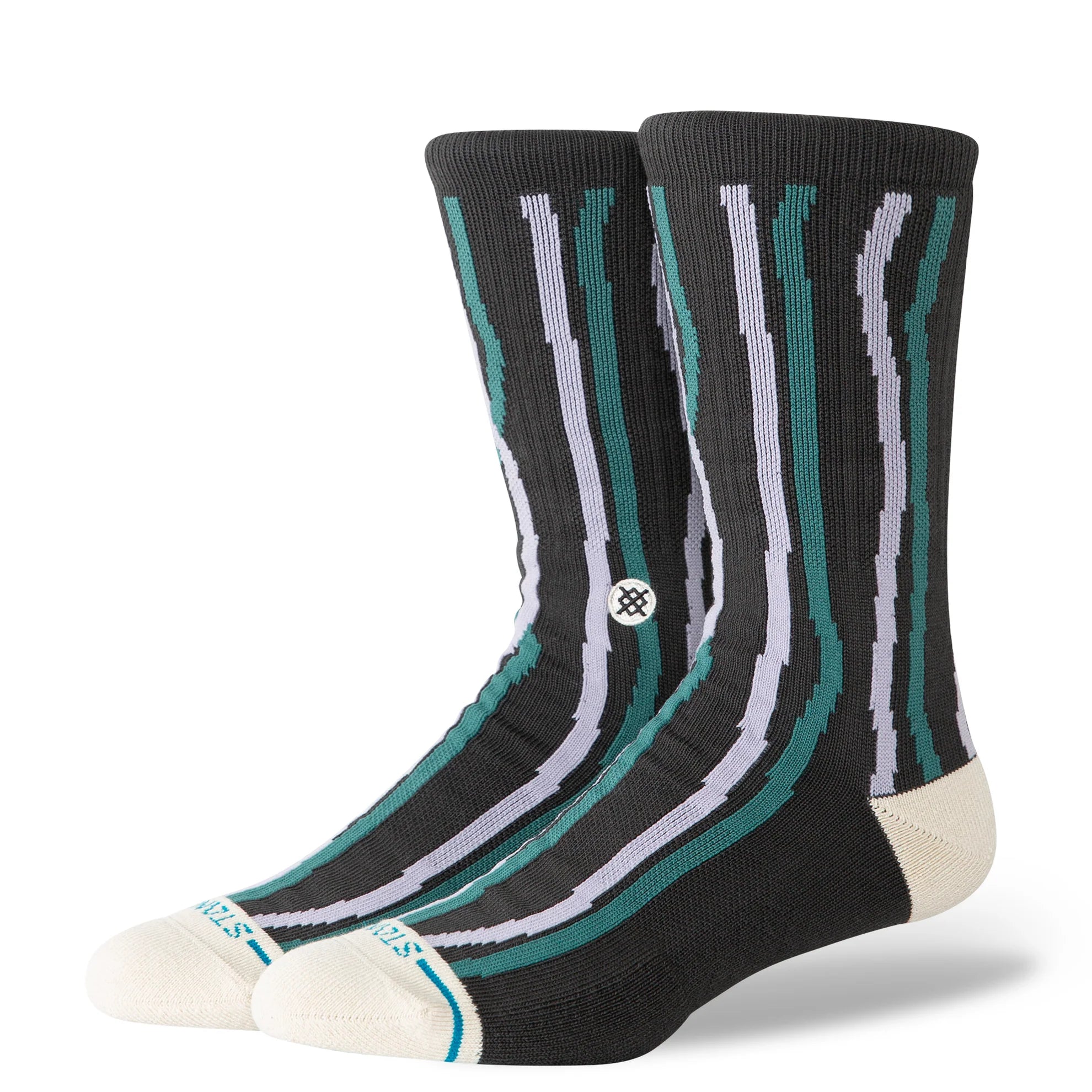 Stance Kelp Crew Sock - Charcoal