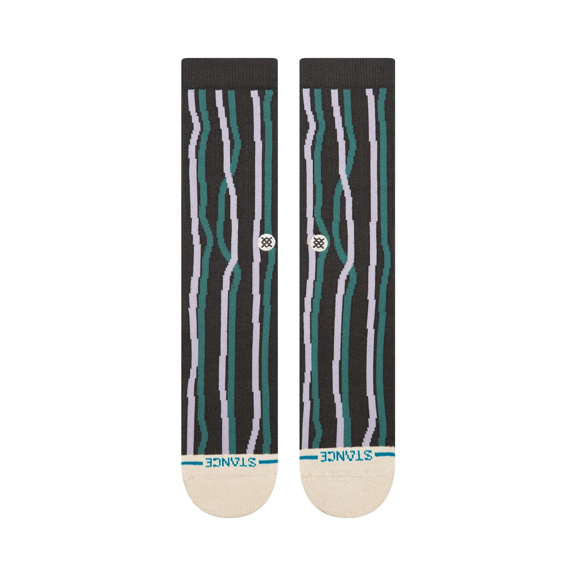 Stance Kelp Crew Sock - Charcoal